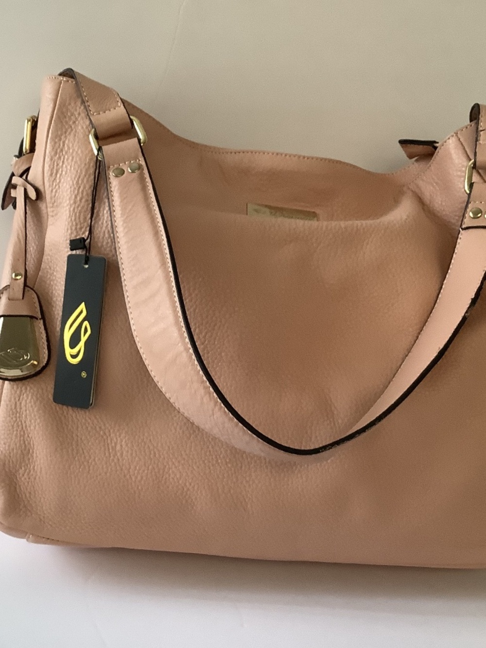 ladies blush pink 100% leather handbag USCarmen